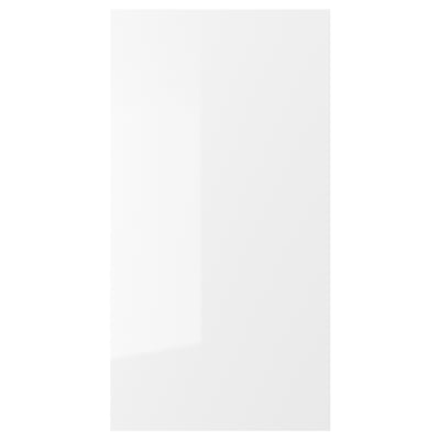 ENHET باب, لامع أبيض, 30x60 سم