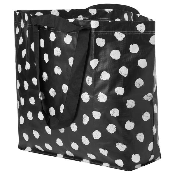 SKRUTTIG スクルッティグ キャリーバッグ M, ホワイト/ブラック, 36 l