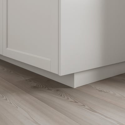 LERHYTTAN قاعدة, رمادي فاتح, 220x8 سم