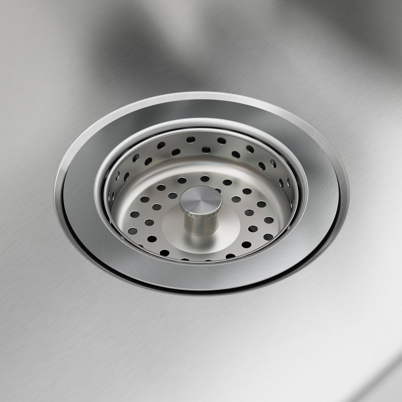 LÅNGUDDEN ロングウッデン はめ込み式シンク 1ボウル, ステンレス