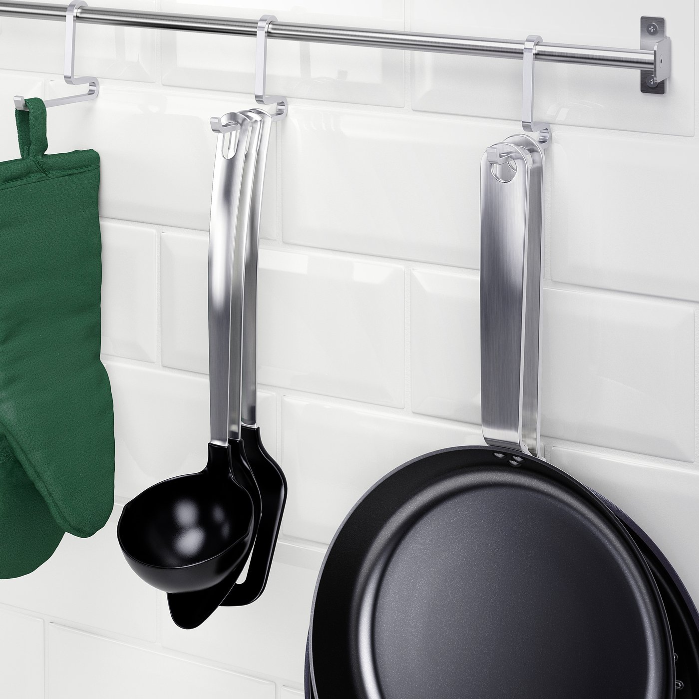 KUNGSFORS クングスフォルス フック, ステンレススチール - IKEA