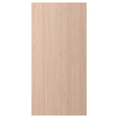 FRÖJERED เฟรยเรียด แผ่นปิดข้างตู้ครัว, ไม้ไผ่สีอ่อน, 39x80 ซม.