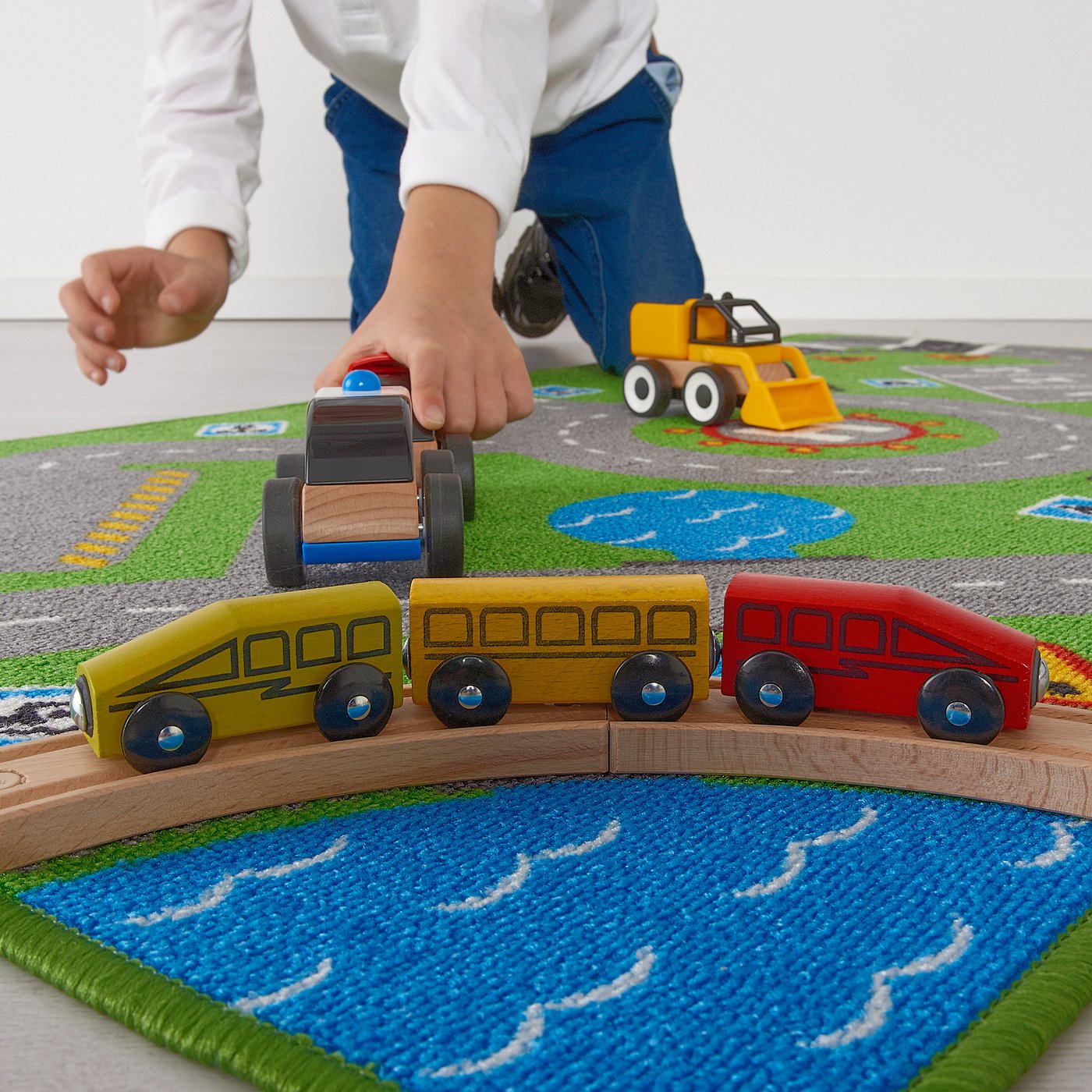 STORABO ストラボ ラグ, グリーン, 75x133 cm - IKEA