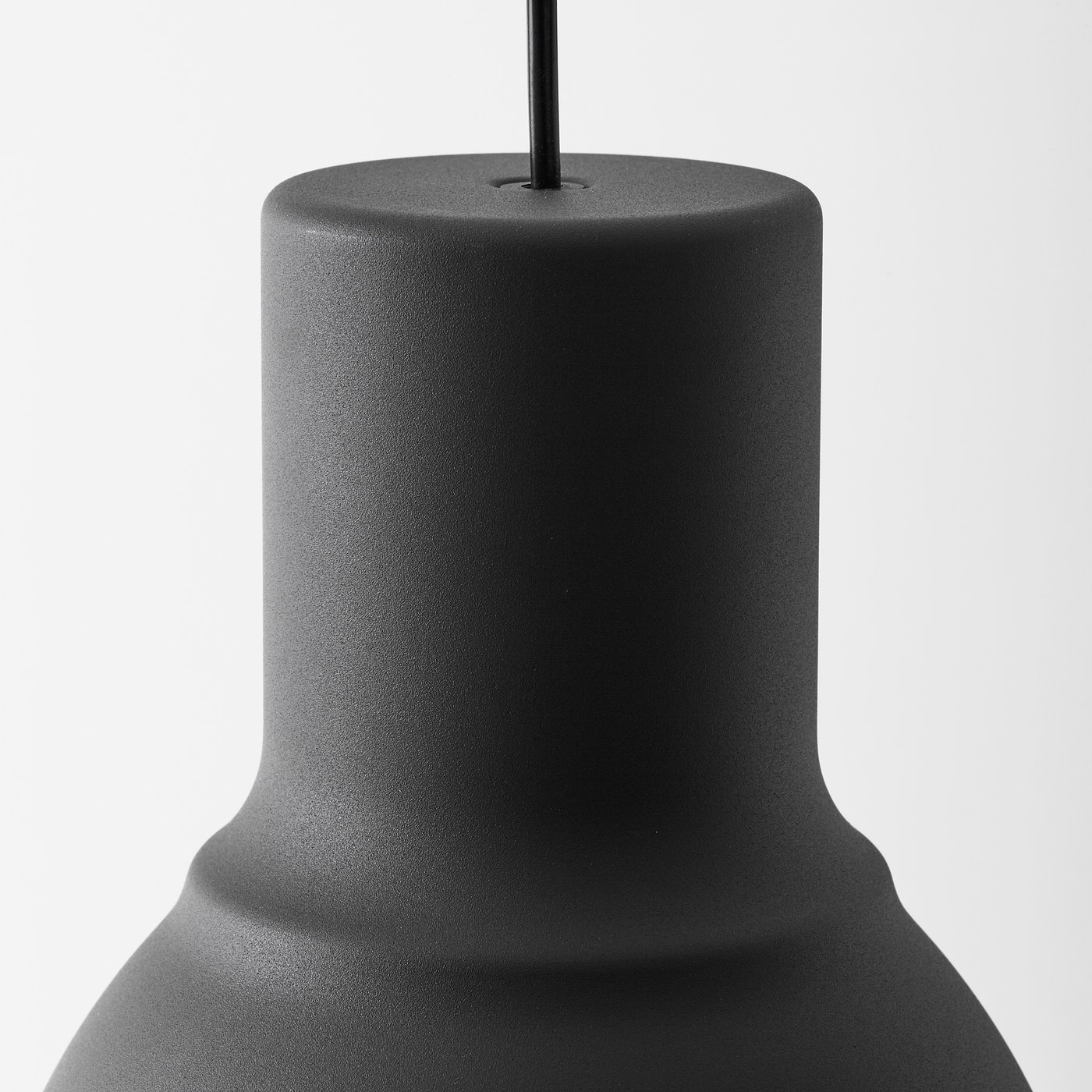 HEKTAR ヘクタル ペンダントランプ, ダークグレー, 22 cm - IKEA