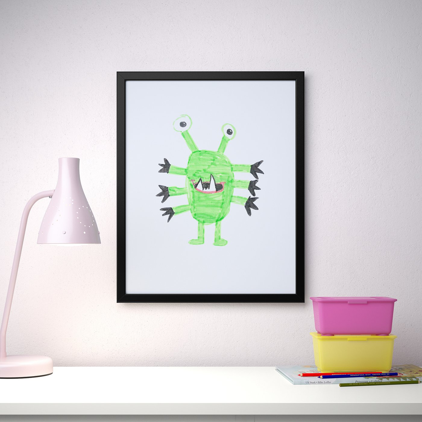 FISKBO フィスクボー フレーム, ブラック, 40x50 cm - IKEA