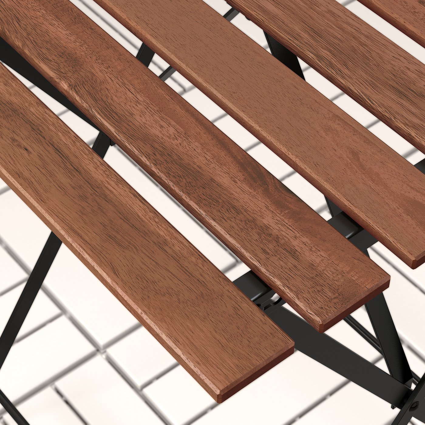らい専用 IKEA IKEA TARNO TÄRNÖ chair, outdoor foldable black/light brown stained - IKEA