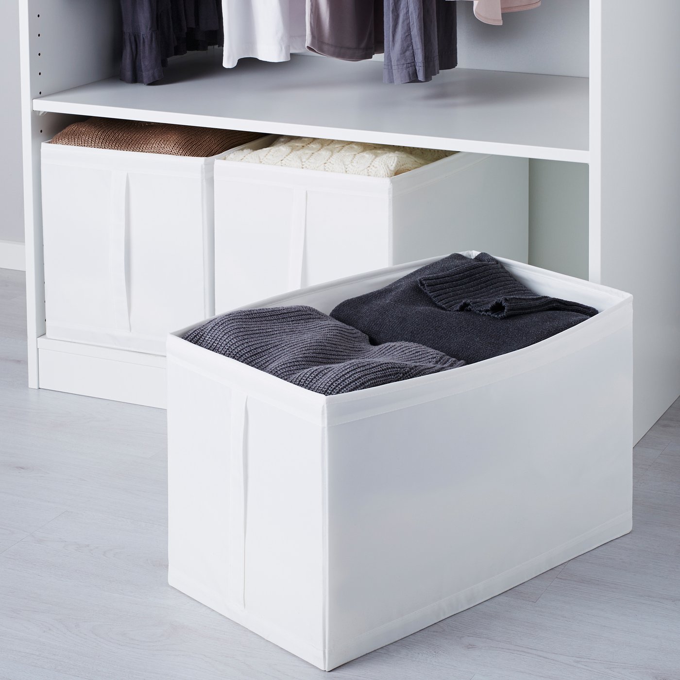 ★新品未開封★IKEA イケア　SKUBB スクッブSサイズ 2つ、Ｍサイズ2つ イケア 【セット商品】IKEA SKUBB スクッブ 収納ケース 2個