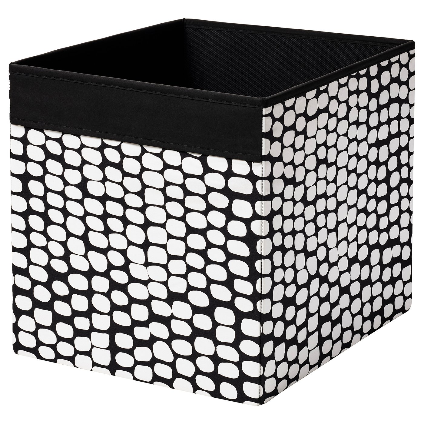 DRÖNA Rangement tissu noir/blanc IKEA