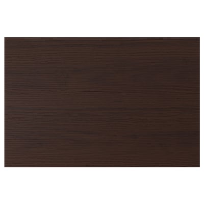 ASKERSUND アスケルスンド 引き出し前部, ダークブラウン アッシュ調, 60x40 cm