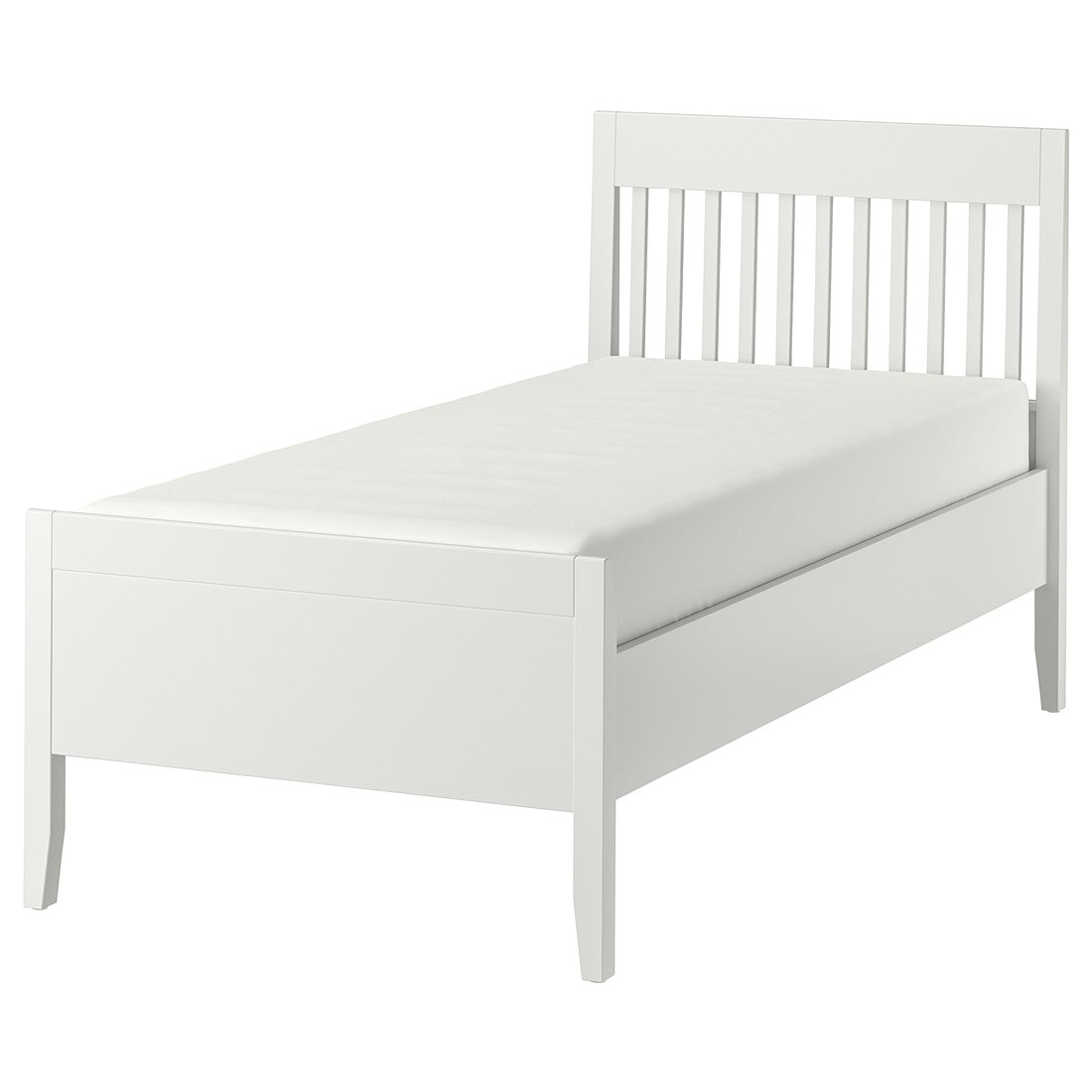 IDANÄS Bed frame, white, 90x200 cm IKEA