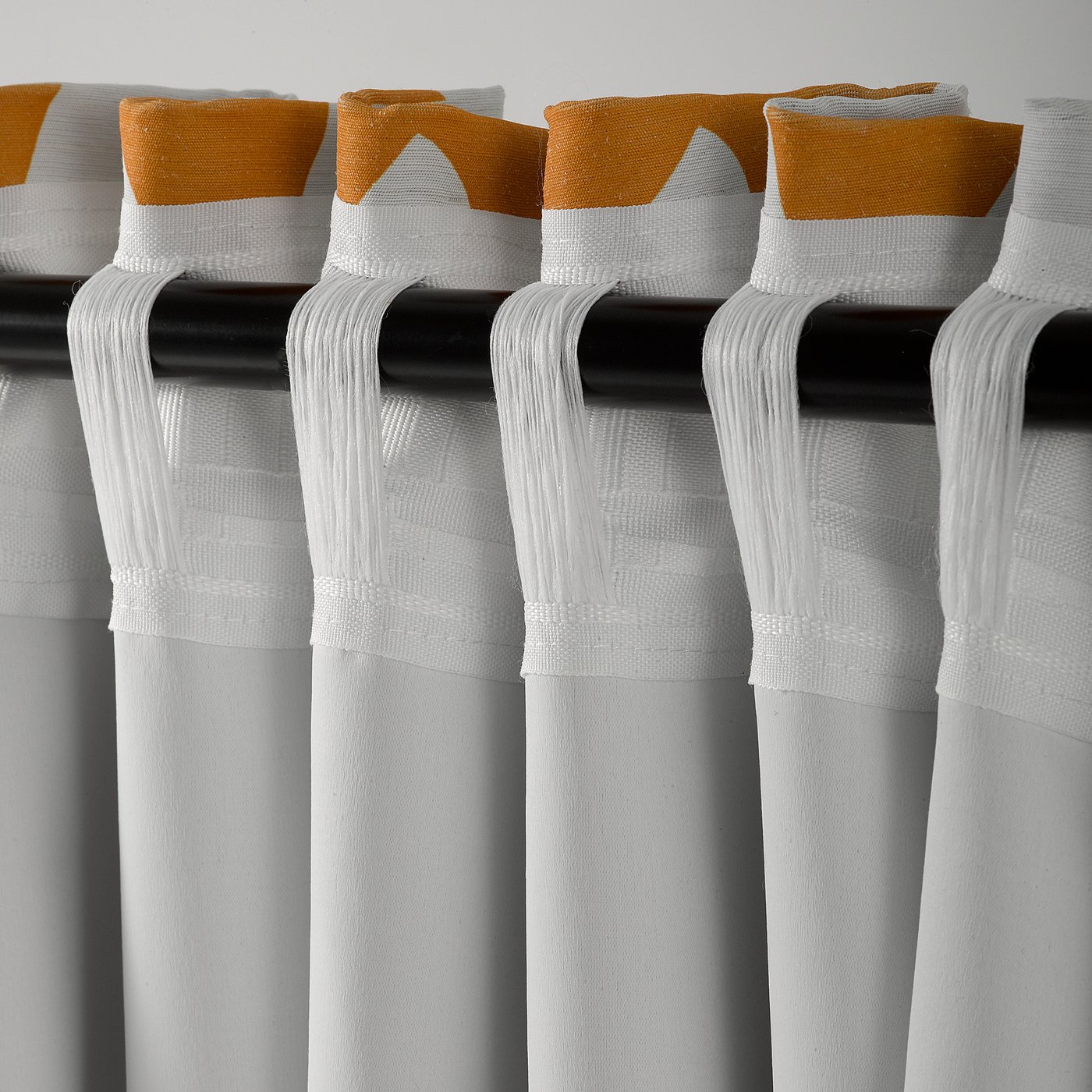 IDALENA イダレーナ ドレープカーテン 1組, イエロー, 145x250 cm - IKEA