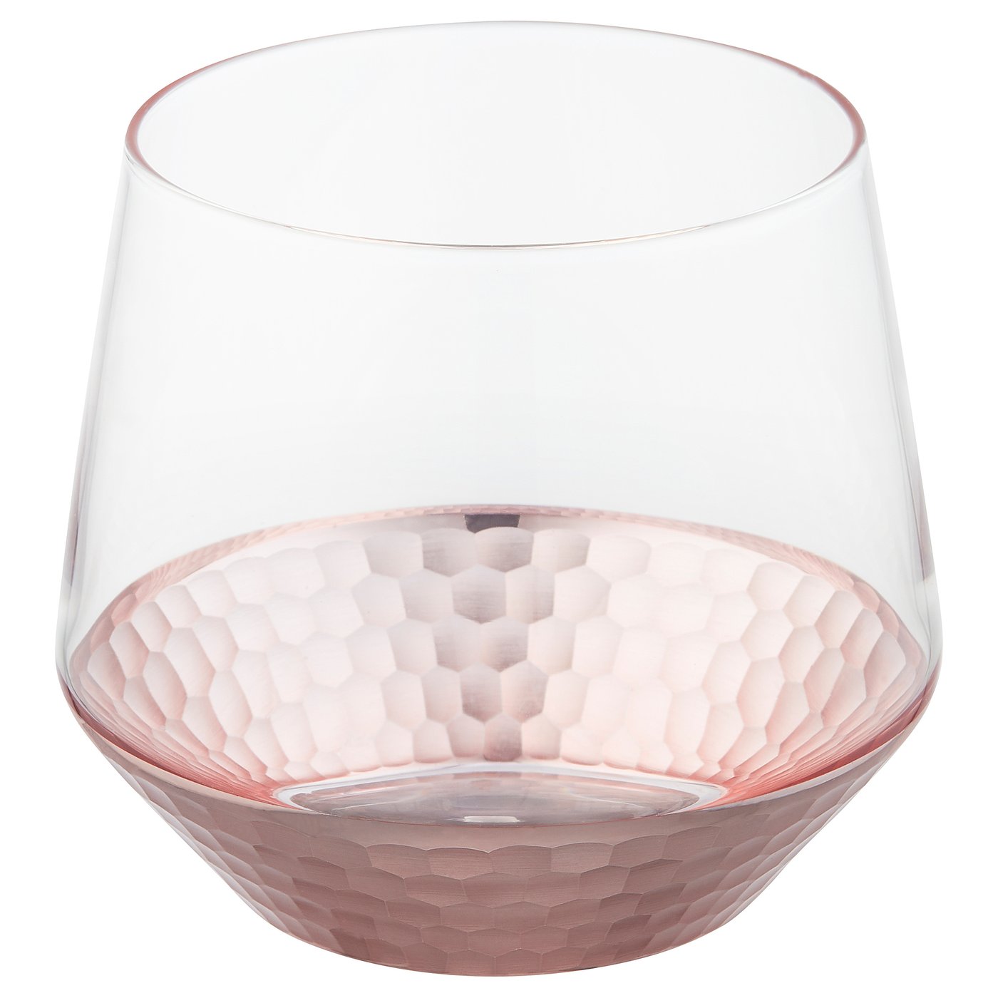 HÅGKOMST Windlicht, Glas/roségoldfarben, 12 cm - IKEA Deutschland