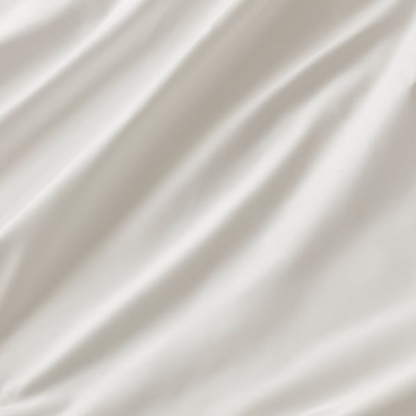 BJÖRKAL شرشف بمطاط, أبيض, ‎160x200 سم‏