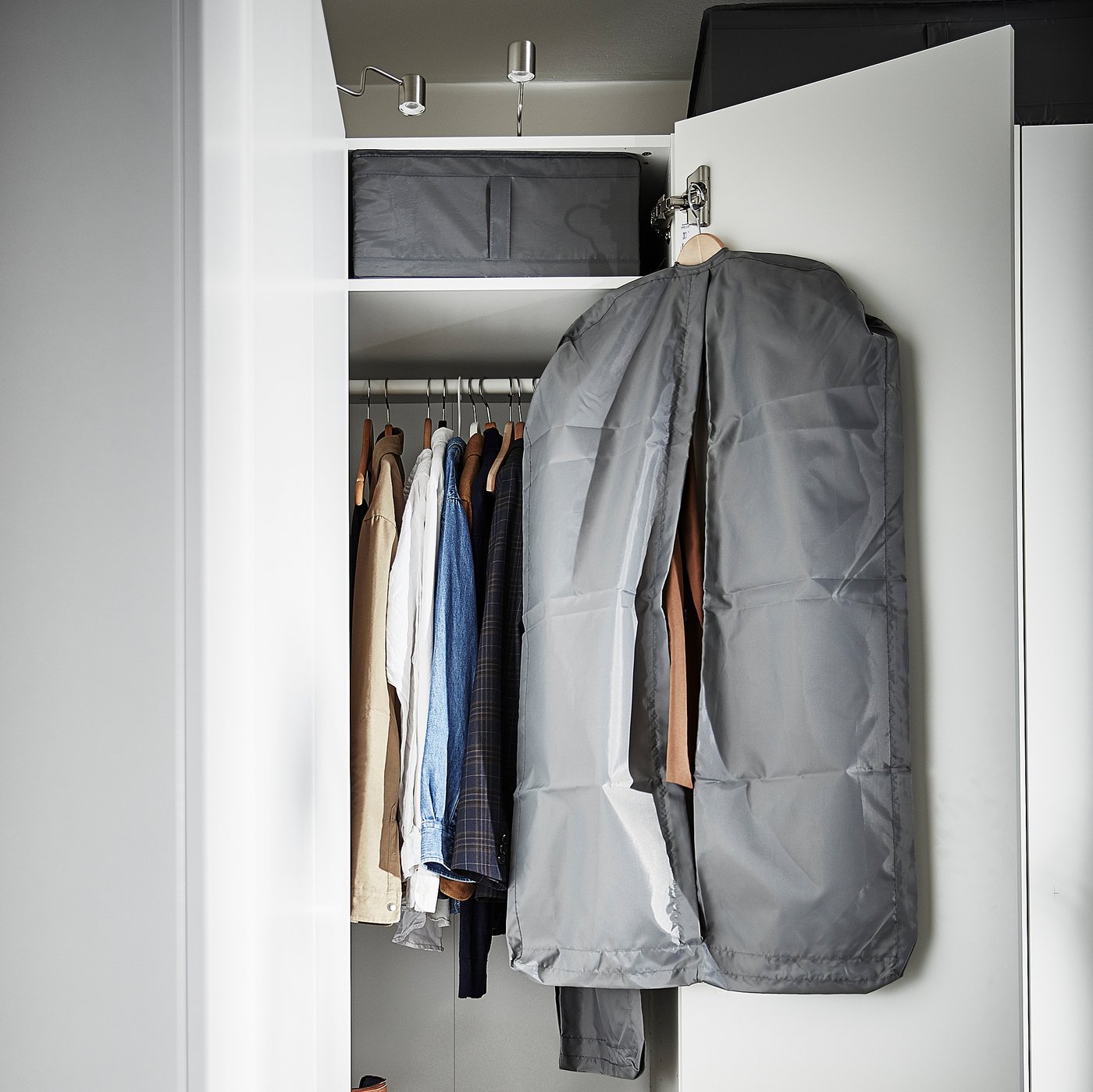 IKEAイケア SKUBBスクッブ 収納ケース ダークグレーL4個セット 匿名 SKUBB スクッブ 収納ケース, ダークグレー, 44x55x19 cm - IKEA