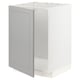 METOD เมท็อด ตู้ตั้งซิงก์, ขาว/บู๊ดบิน เทา, 60x60x80 ซม.