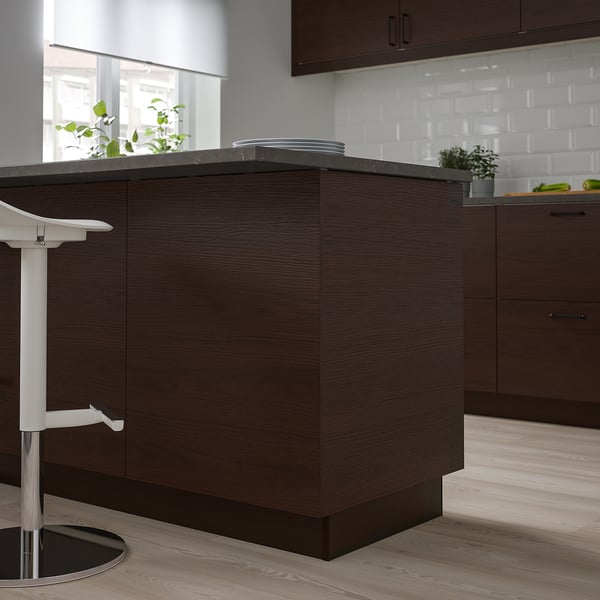 Askersund Cover Panel Dark Brown Ash Effect Ikea