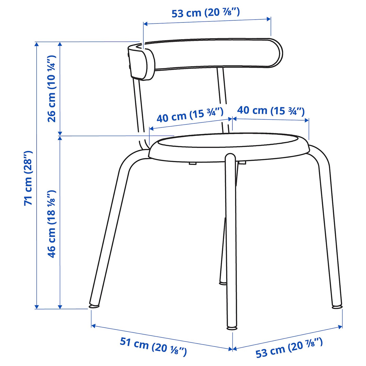 IKEA YNGVAR ハイチェア カウンターチェア YNGVAR イングヴァル バースツール, チャコール - IKEA