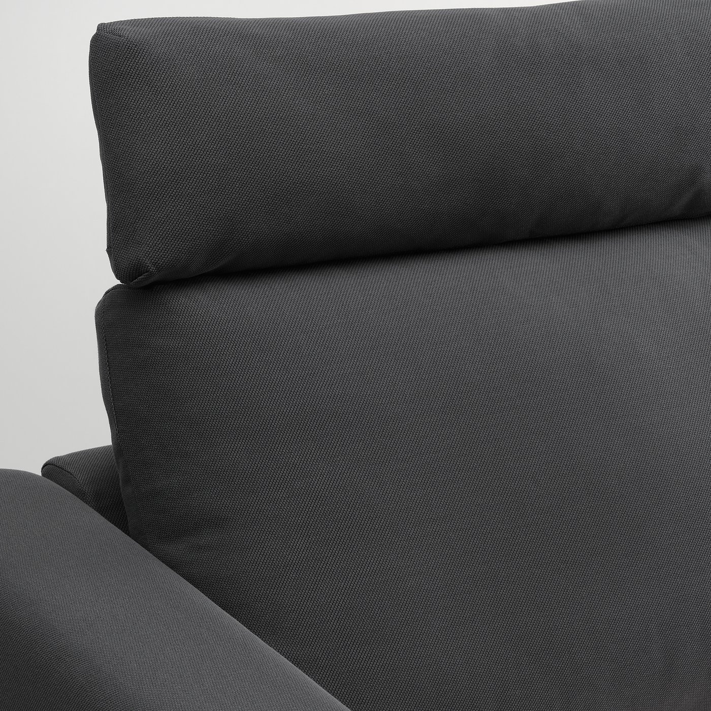 IKEA VIMLE ブラック　ソファ用ヘッドレスト2点セット VIMLE ヴィムレ 2人掛けソファ, グラン/ボームスタード ブラック