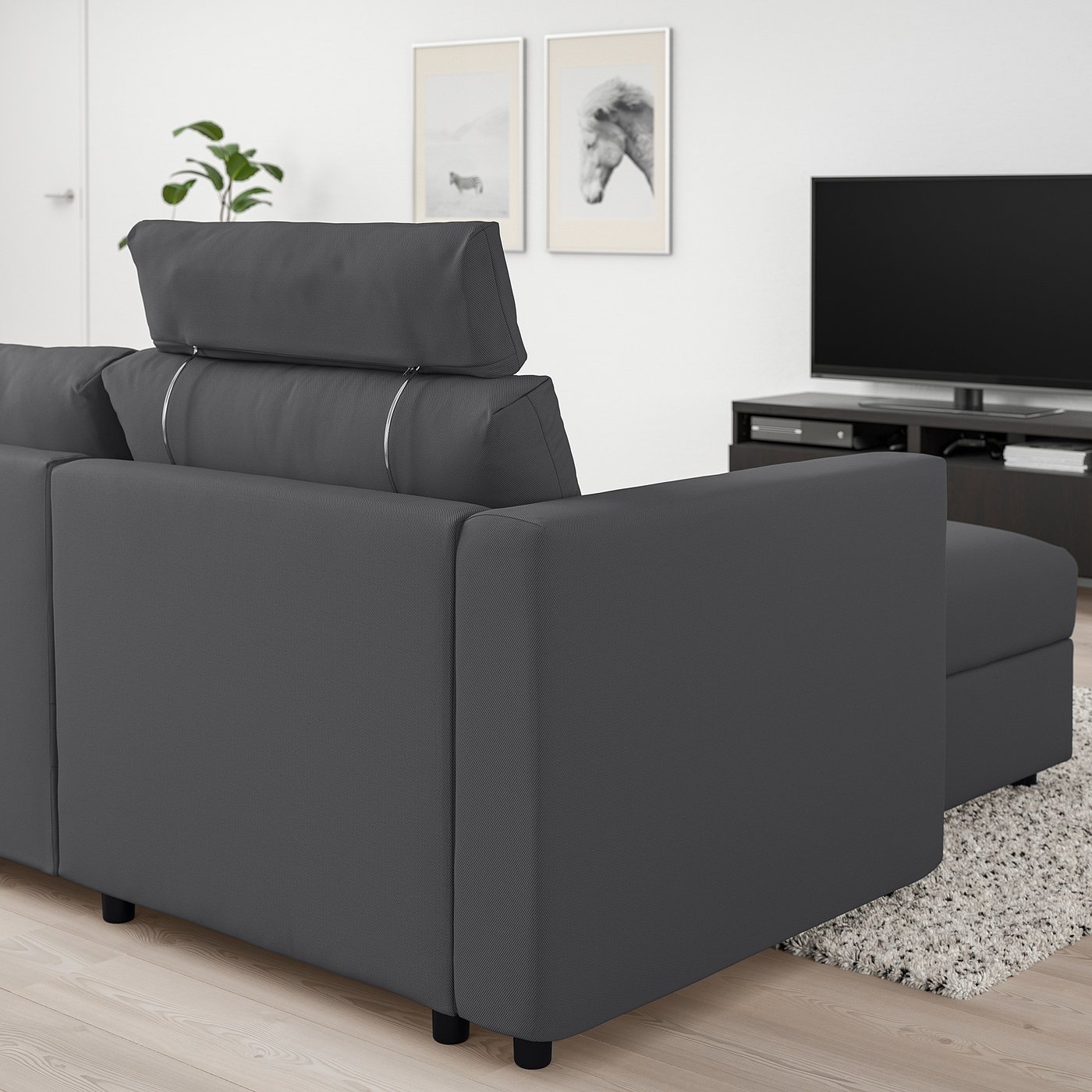 IKEA VIMLE ブラック　ソファ用ヘッドレスト2点セット 0949593_pe799883_s5.jpg