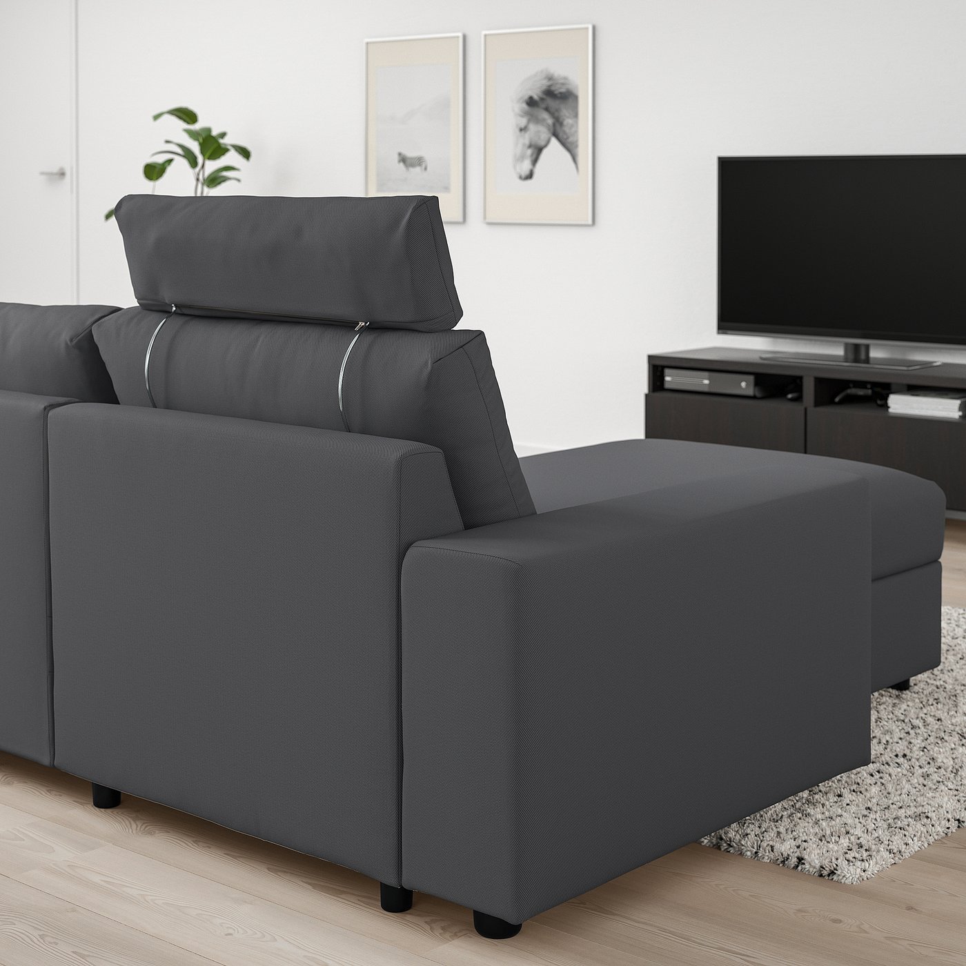 【送料込】 IKEA イケア VIMLE ヴィムレ (3人掛けソファ) VIMLE ヴィムレ 3人掛けソファ 寝椅子付き, ワイドアームレスト