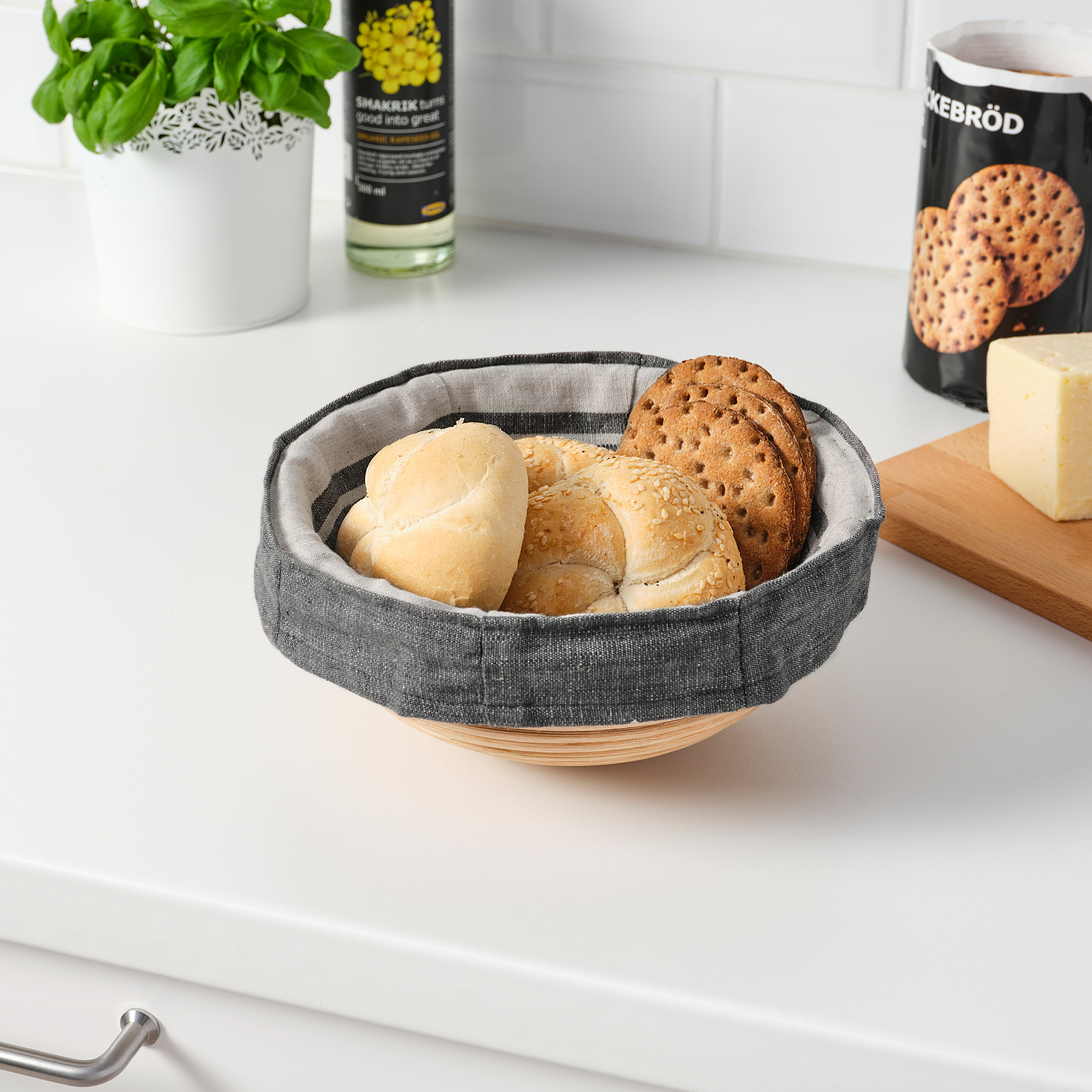 JÄSNING Bread basket, 9" IKEA