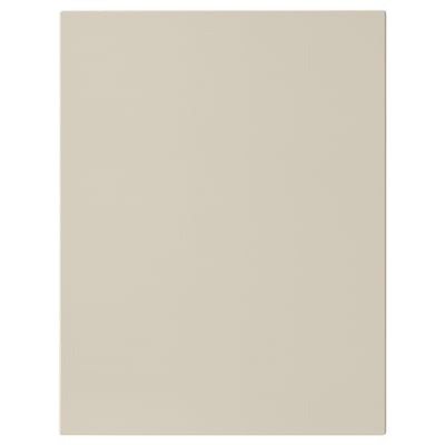 HAVSTORP ฮาฟสตอร์ป แผ่นปิดข้างตู้ครัว, เบจ, 62x80 ซม.
