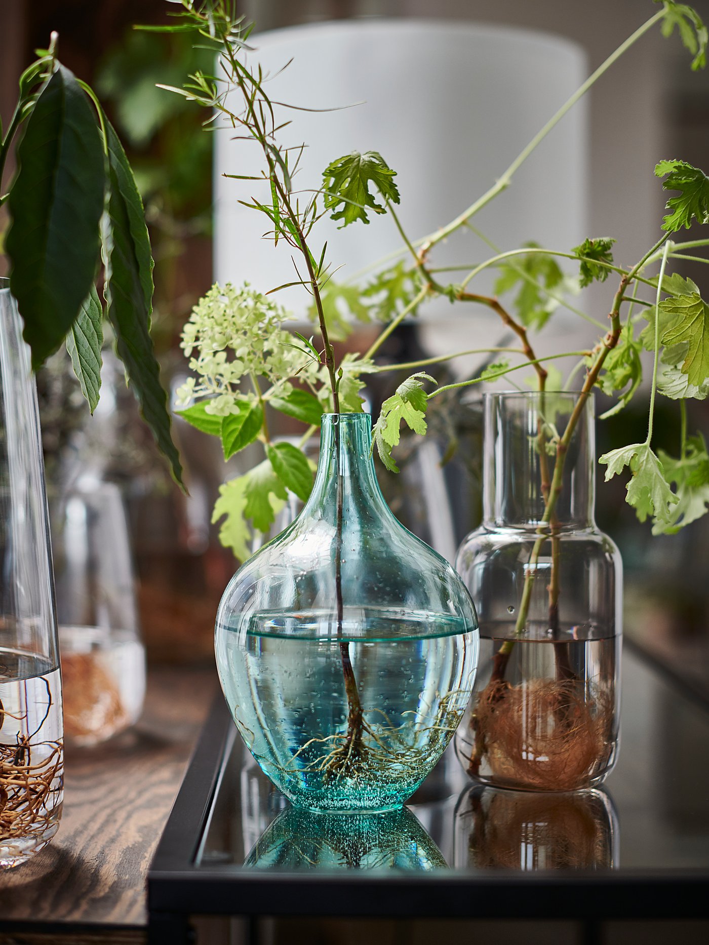 SALONG Vase dark green IKEA