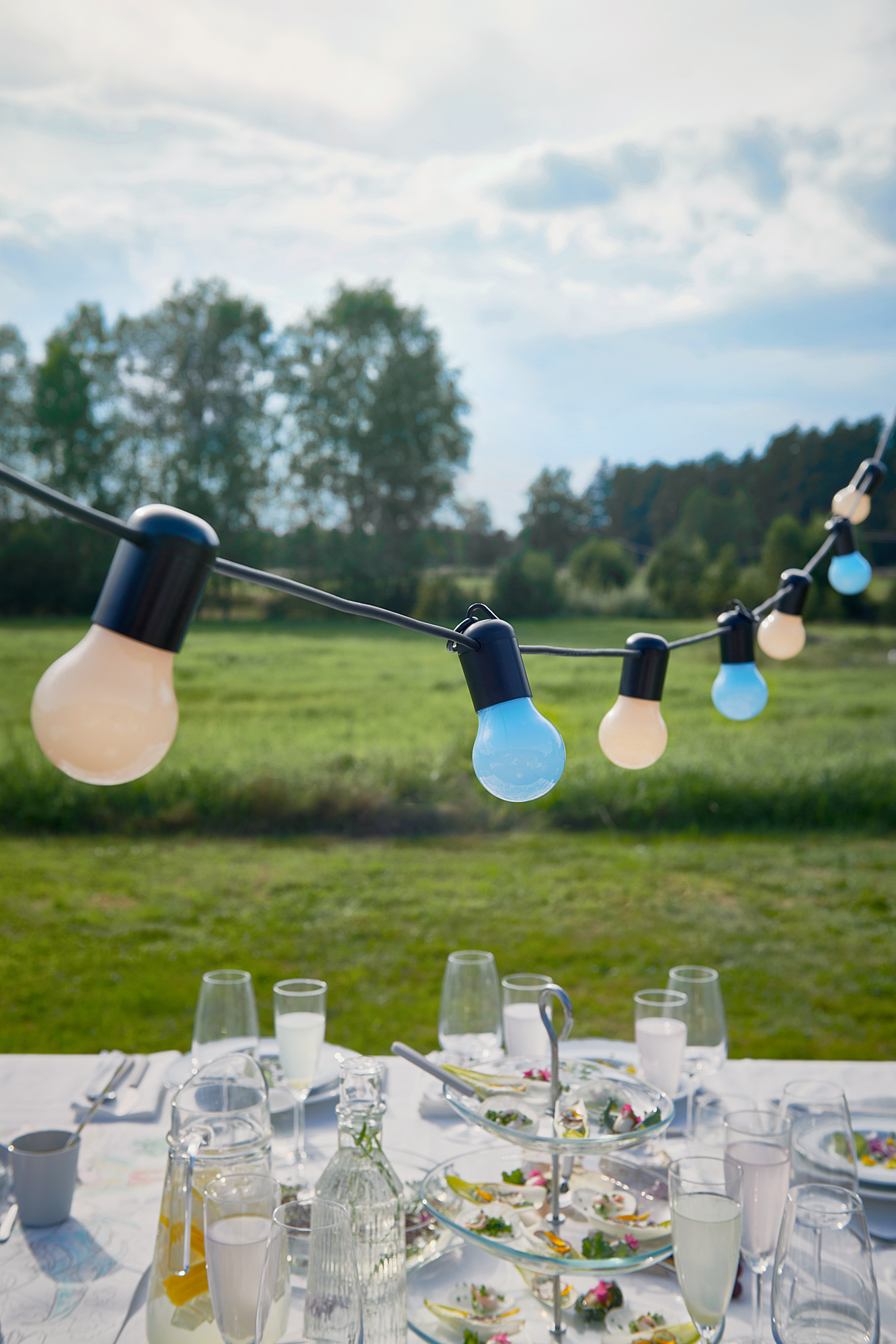 SOLVINDEN Guirlande lumineuse DEL 12 ampoules, extérieur/multicolore IKEA