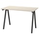 ตัวเลือก: TROTTEN ทร็อตเตน โต๊ะทำงาน, เบจ/สีแอนทราไซต์, 120x70 ซม.