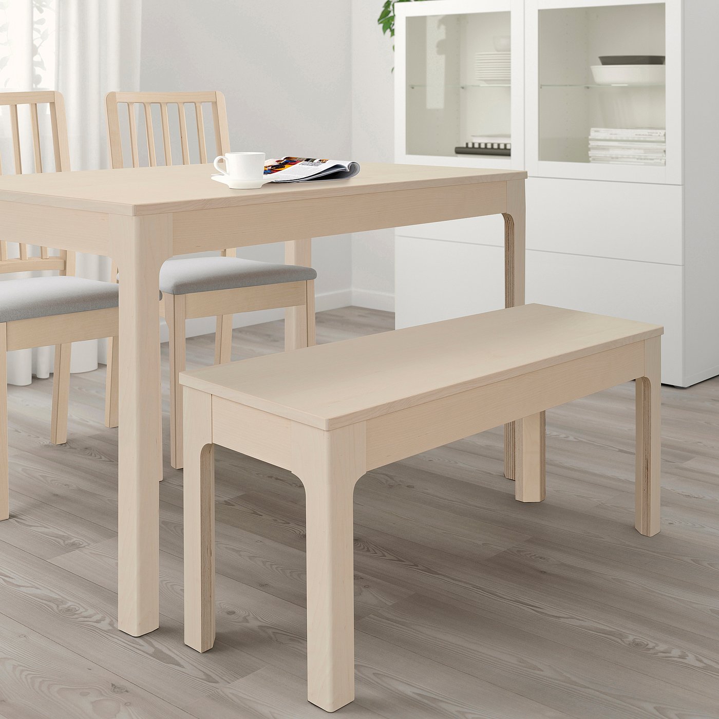EKEDALEN エーケダーレン ベンチ, バーチ, 105x36 cm - IKEA