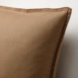 DYTÅG غطاء وسادة, بيج غامق, ‎65x65 سم‏