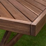NORRMANSÖ طاولة، خارجية, سنط, ‎220x100 سم‏
