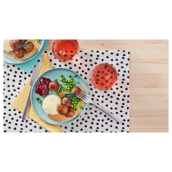  Proteinbällchen, Kartoffelpüree Erbsen/Sahnesoße und Preiselbeeren 5 Stück