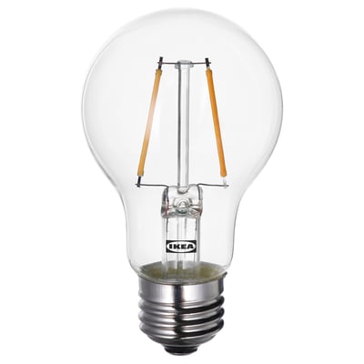 LUNNOM ルッノム LED電球 E26 150ルーメン, 球形 クリア