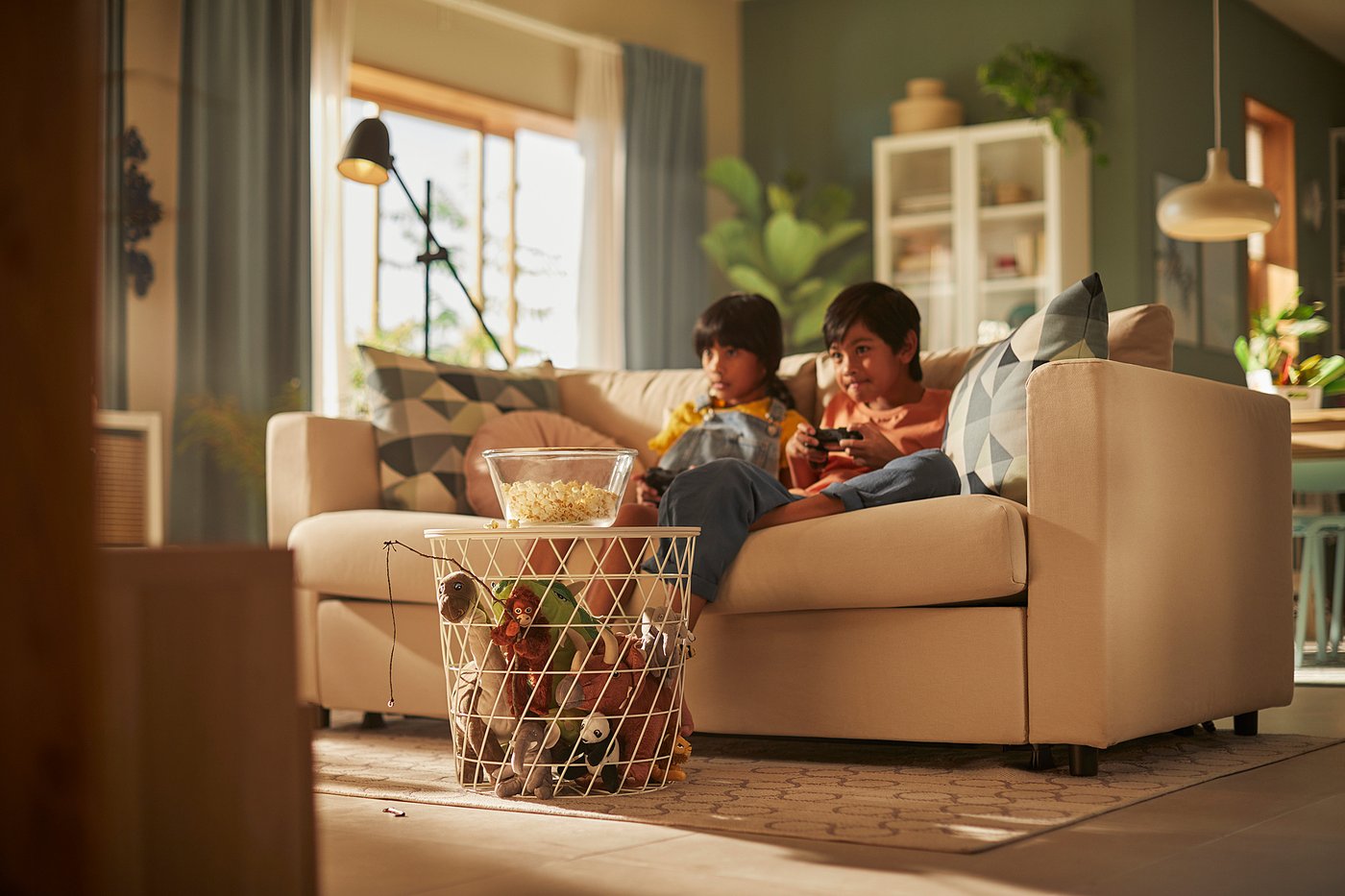 VIMLE ヴィムレ 2人掛けソファベッド, ハーラルプ ベージュ - IKEA