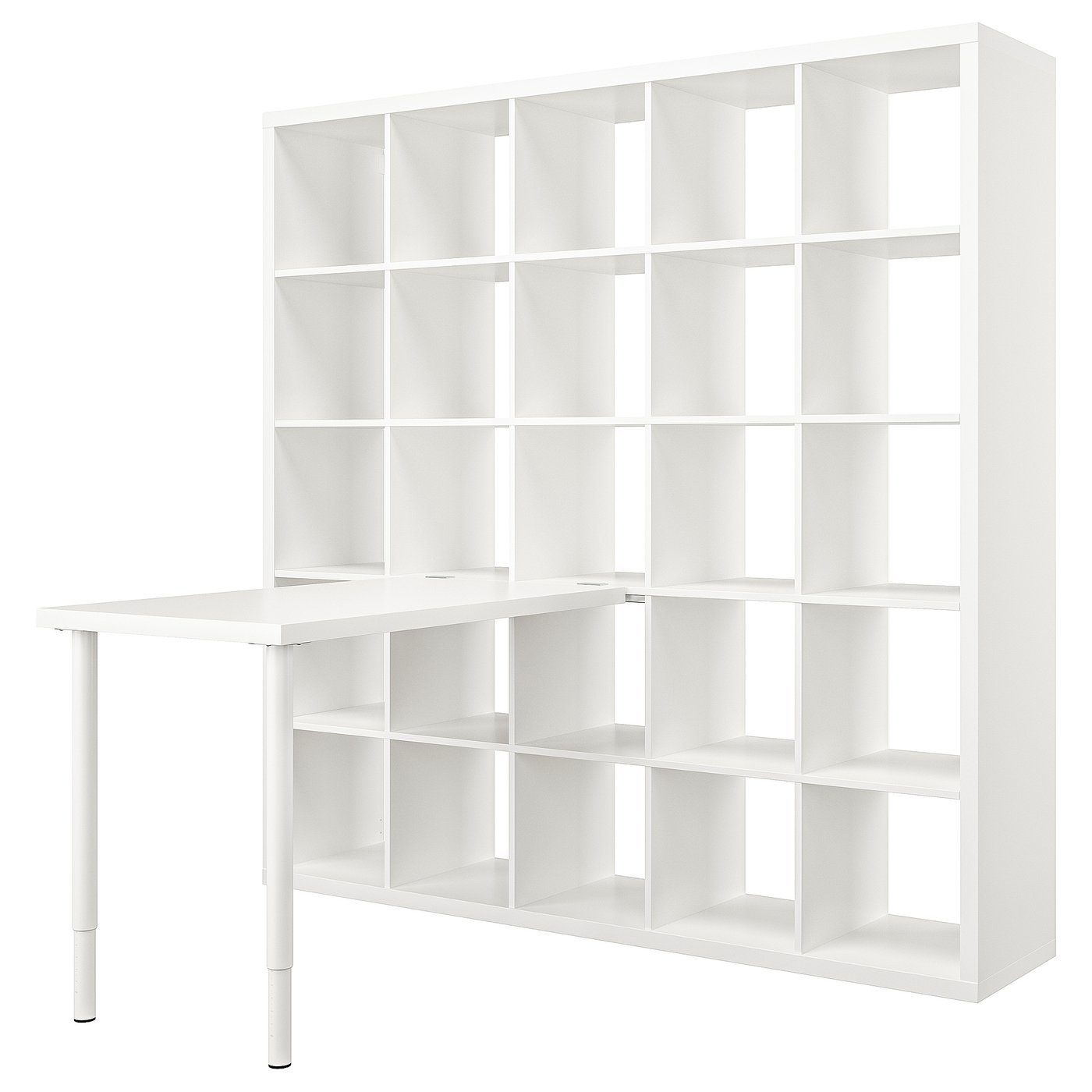 IKEA 棚　本棚 カラックス　白 KALLAX カラックス シェルフユニット, ホワイトステインオーク調