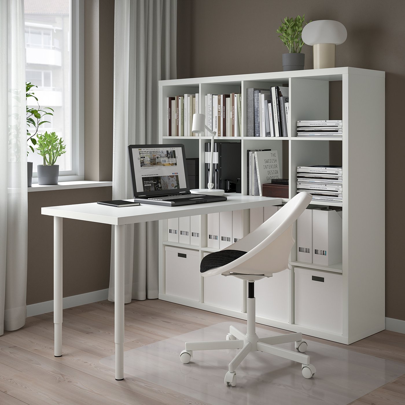 IKEA カラックス KALLAX カラックス / LAGKAPTEN ラグカプテン デスク