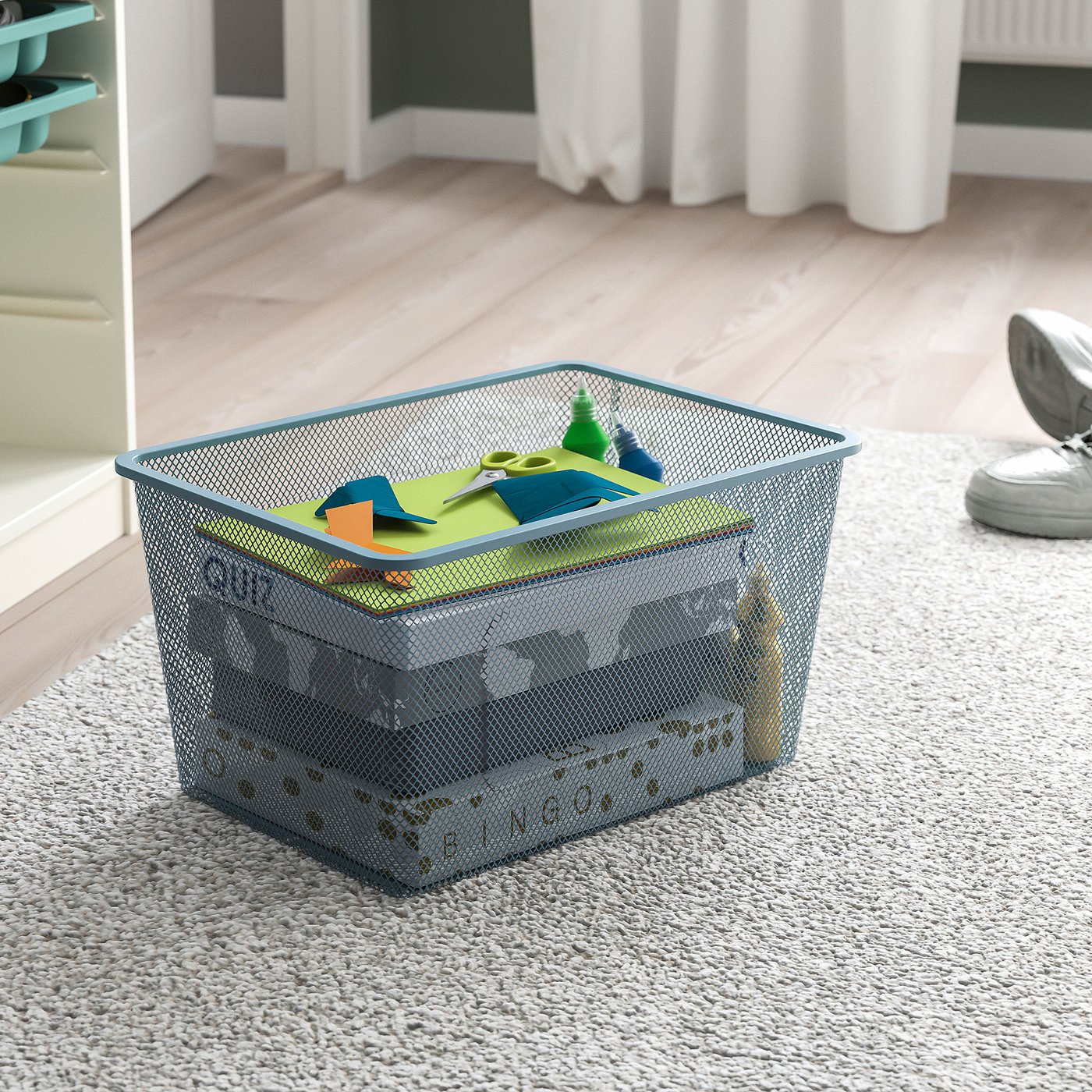 収納 IKEA TROFAST トロファスト ボックス4個付き TROFAST トロファスト 収納コンビネーション, ホワイト ホワイト