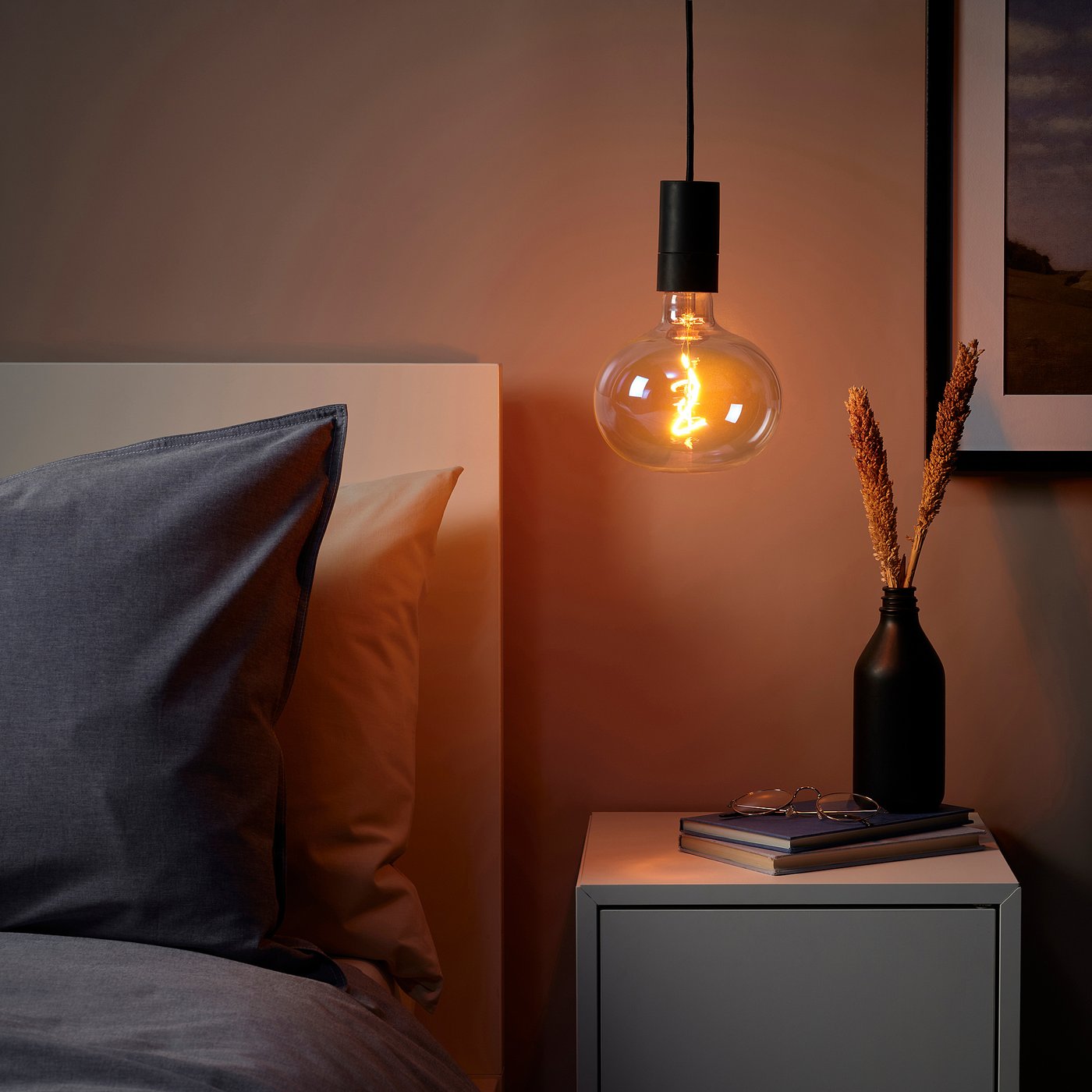 IKEA ヤーコブスビン(ブラウン)、 電球、 コード、同じもの2個セット IKEA ヤーコブスビン(ブラウン)、 電球、 コード、同じもの2個セット