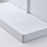 SYMFONISK رف مع شاحن لاسلكي, أبيض