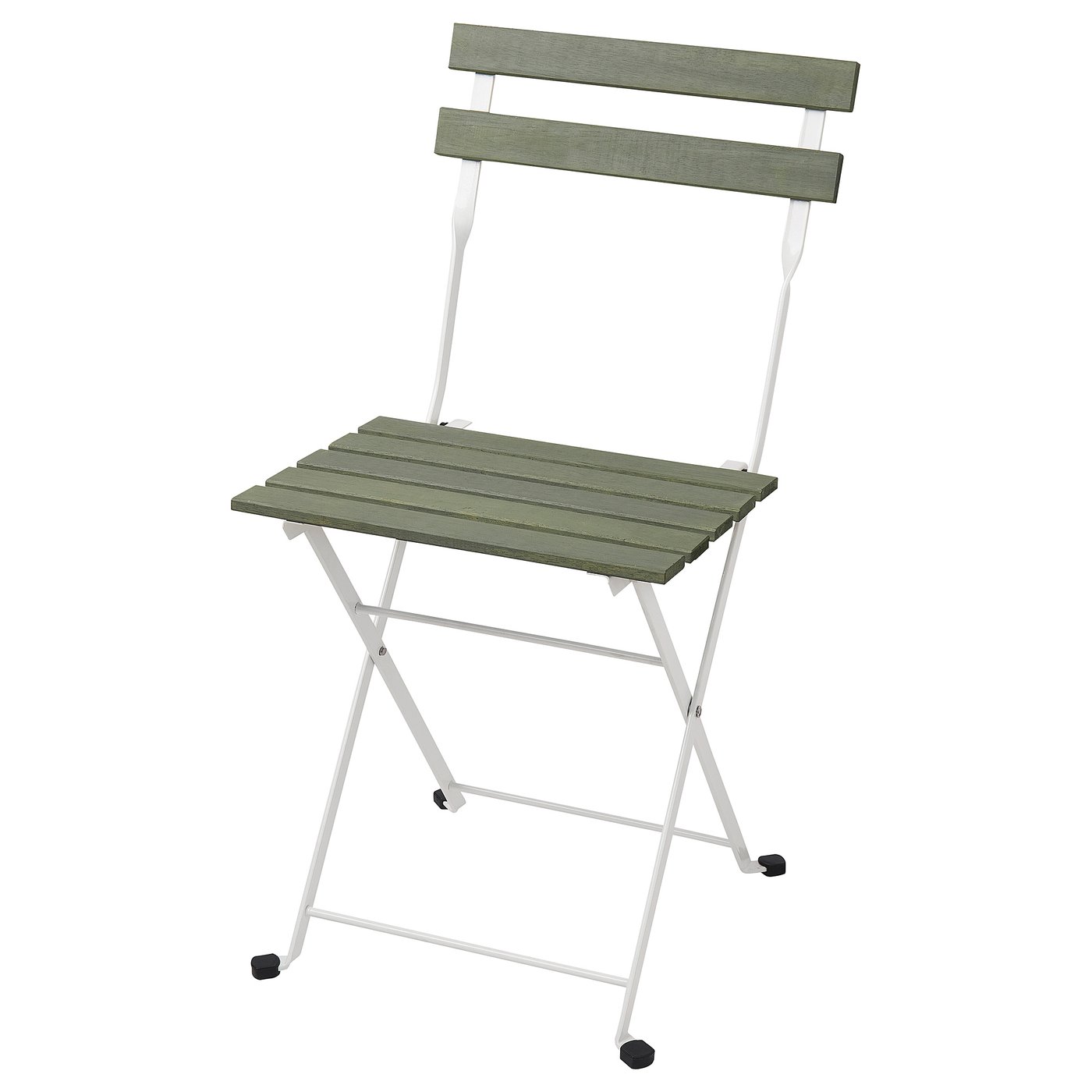 IKEA - イケア IKEA TARNO テルノー チェア 椅子 屋外用 折りたたみ式 4脚 TÄRNÖ テルノー チェア 屋外用, 折りたたみ式 ホワイト/グリーン