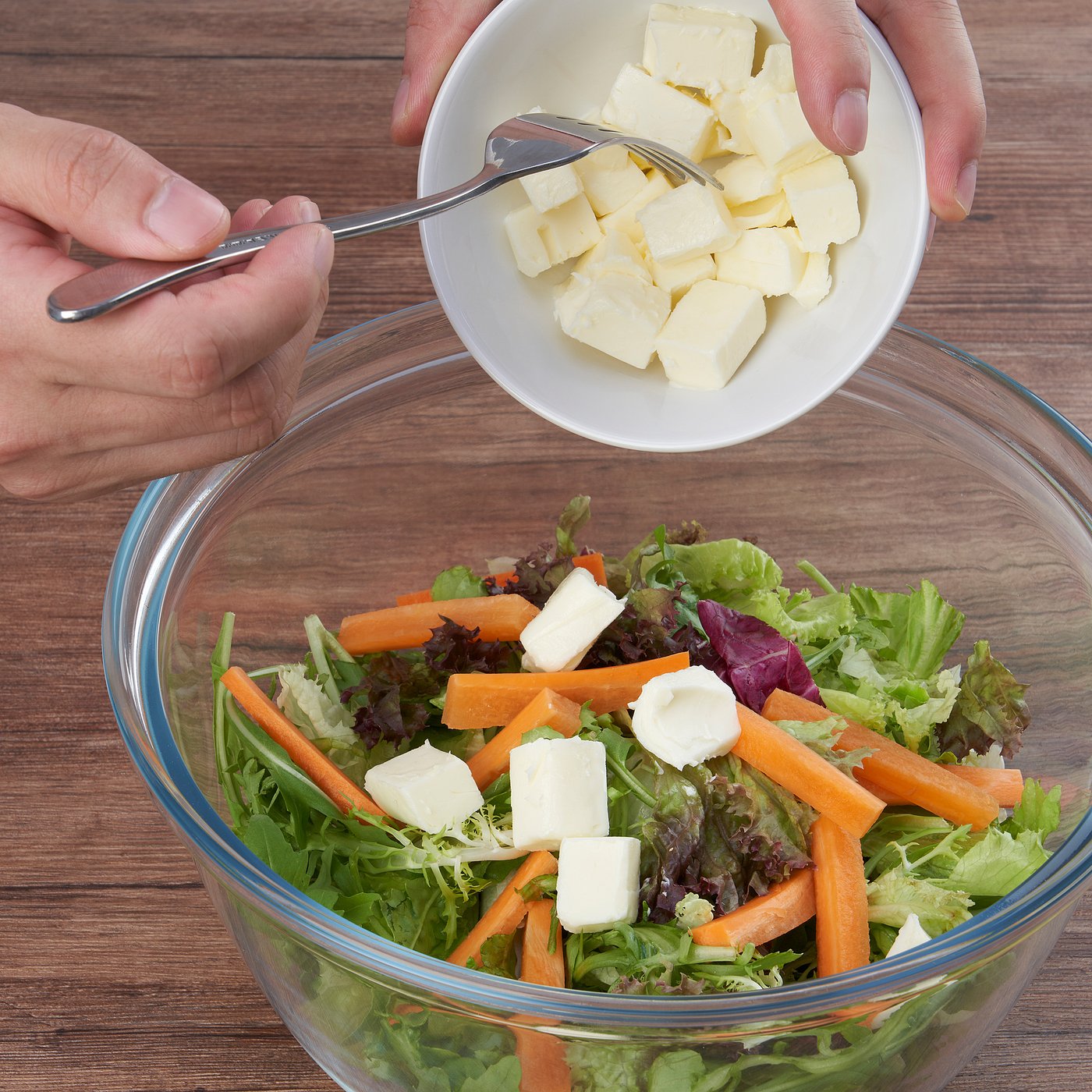 ANTENNFISK アンテンフィスク サービングボウル, ガラス, 24 cm