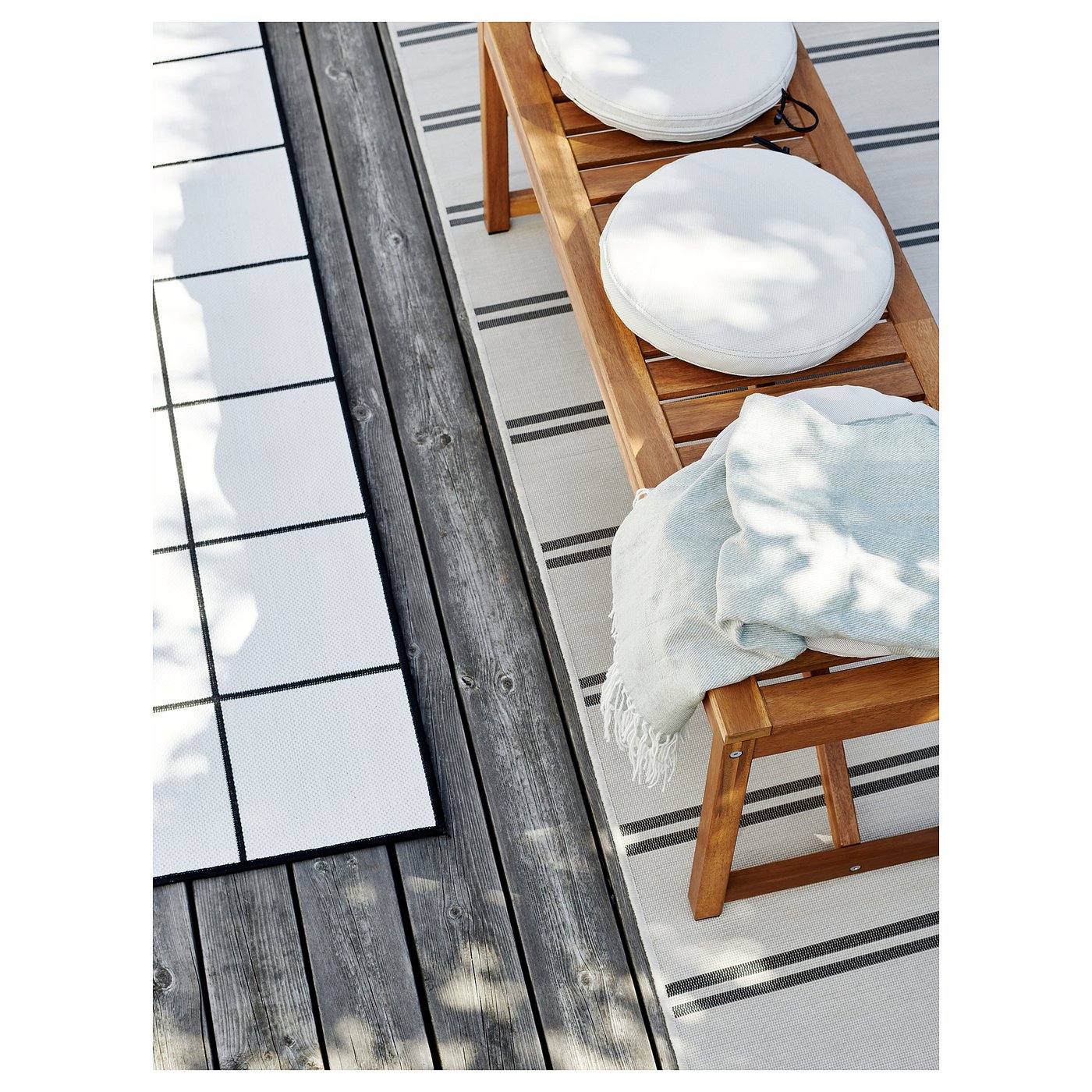 IKEA フローソーン背もたれ＆シートクッション３セット/ベージュ/屋外用 IKEA フローソーン背もたれ＆シートクッション3セット/ベージュ