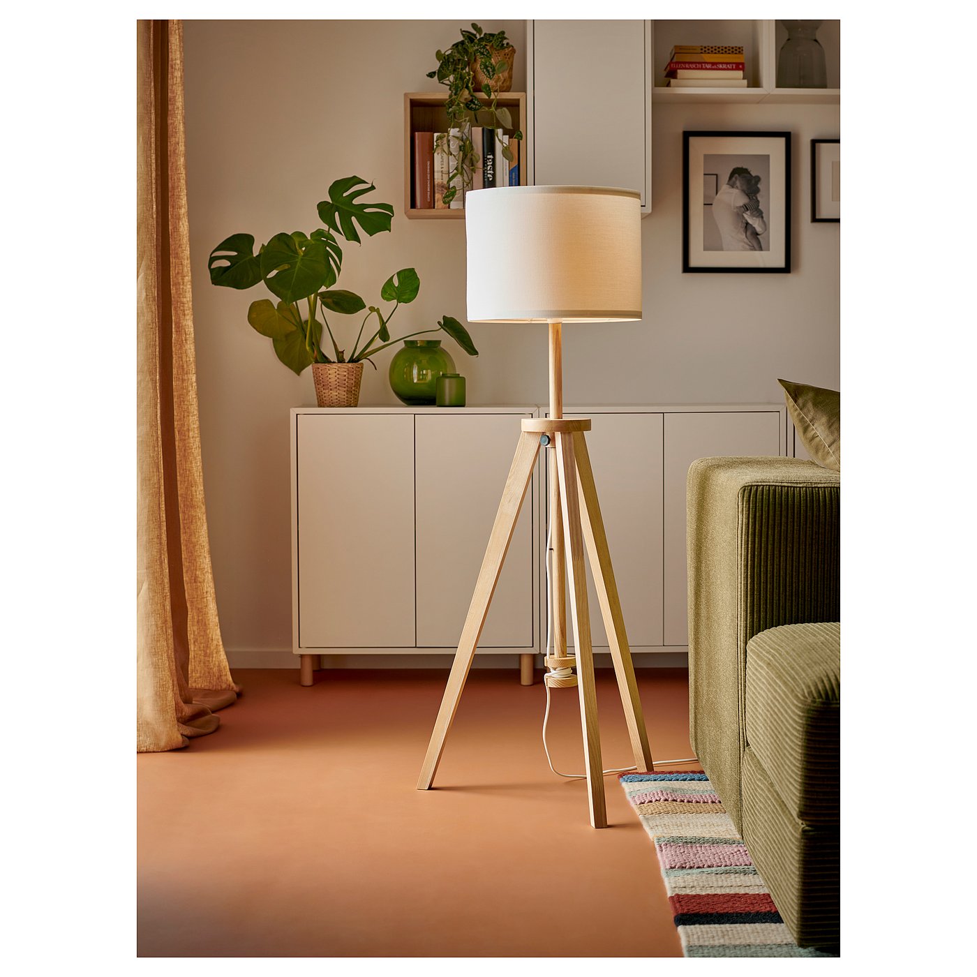 IKEA LAUTERS ラウテルス フロアランプ LAUTERS ラウテルス フロアランプ, アッシュ, ホワイト - IKEA
