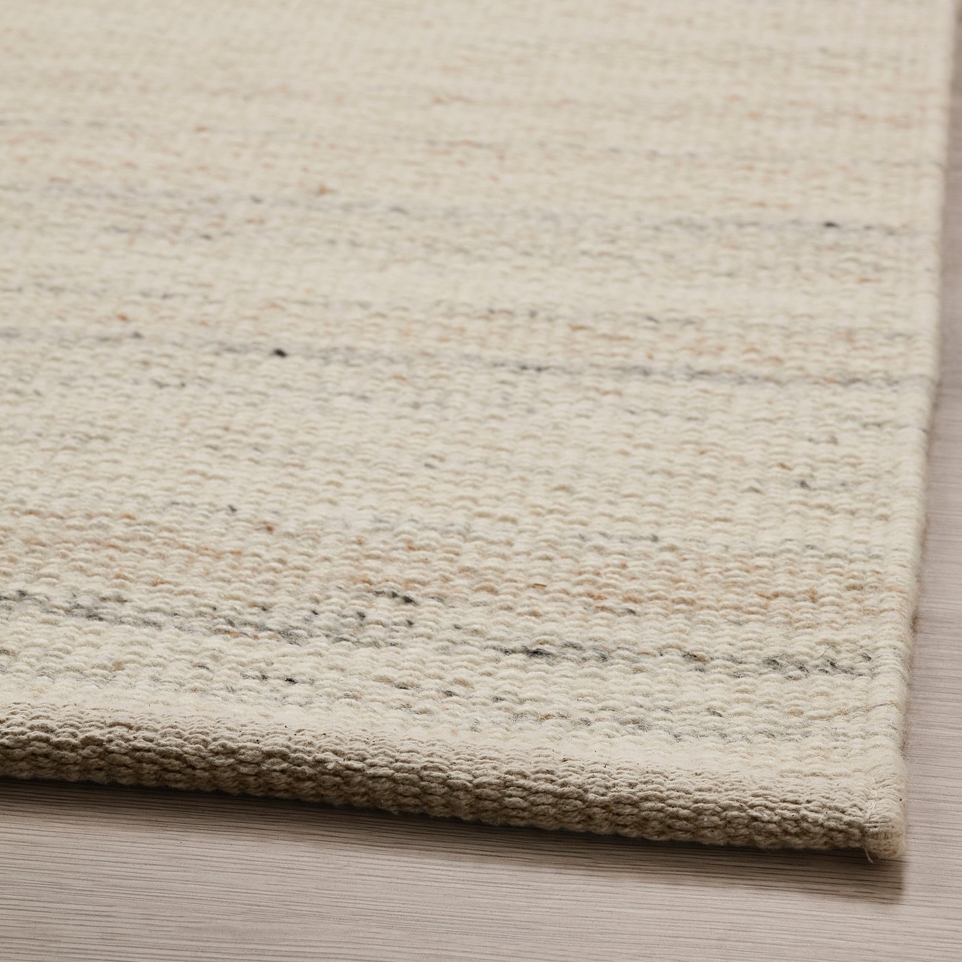 IKEA TIDTABELL ラグ 80x200 cm ベージュ TIDTABELL ティードタベル ラグ 平織り, ベージュ, 80x200 cm - IKEA