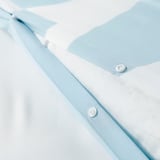 BRUKSVARA บรุคส์วอร่า ชุดเครื่องนอน 3 ชิ้น, ฟ้าอ่อน/ลายเรขาคณิต, 150x200 ซม.