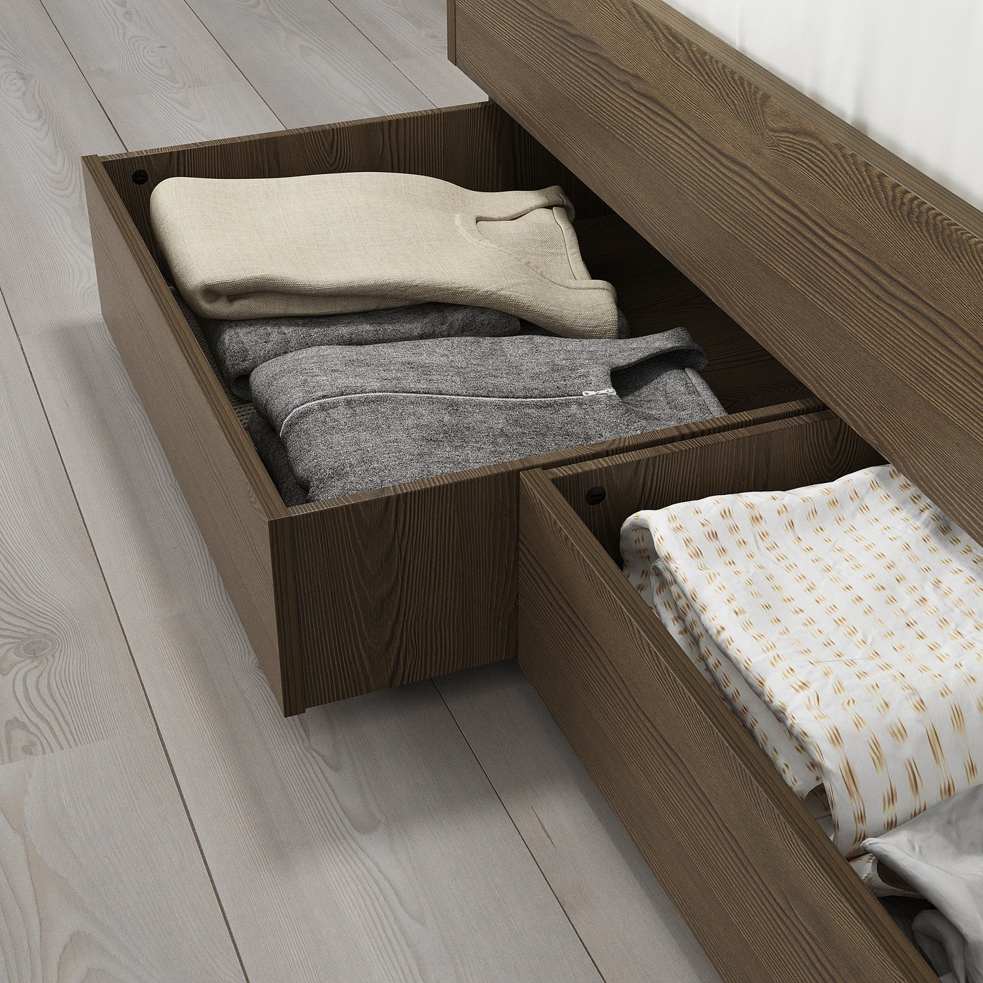 IKEA ダークブラウン 4段ベッドチェスト Amazon｜IKEA/イケア SONGESAND：チェスト引き出し×6