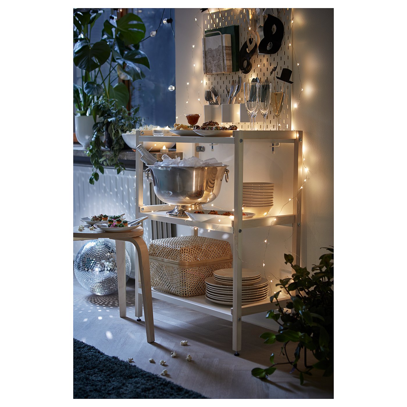 IKEA EKENABBEN エーケナッベン オープンシェルフ EKENABBEN open shelf unit, aspen/white, 271/2x133/8x605/8