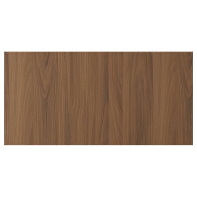 TISTORP واجهة دُرج, بني شكل خشب الجوز, ‎80x40 سم‏