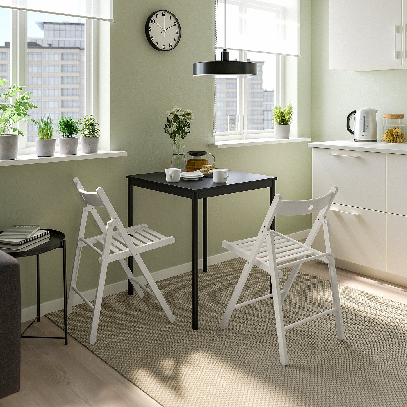 FRÖSVI フロースヴィ 折りたたみチェア, ホワイト - IKEA